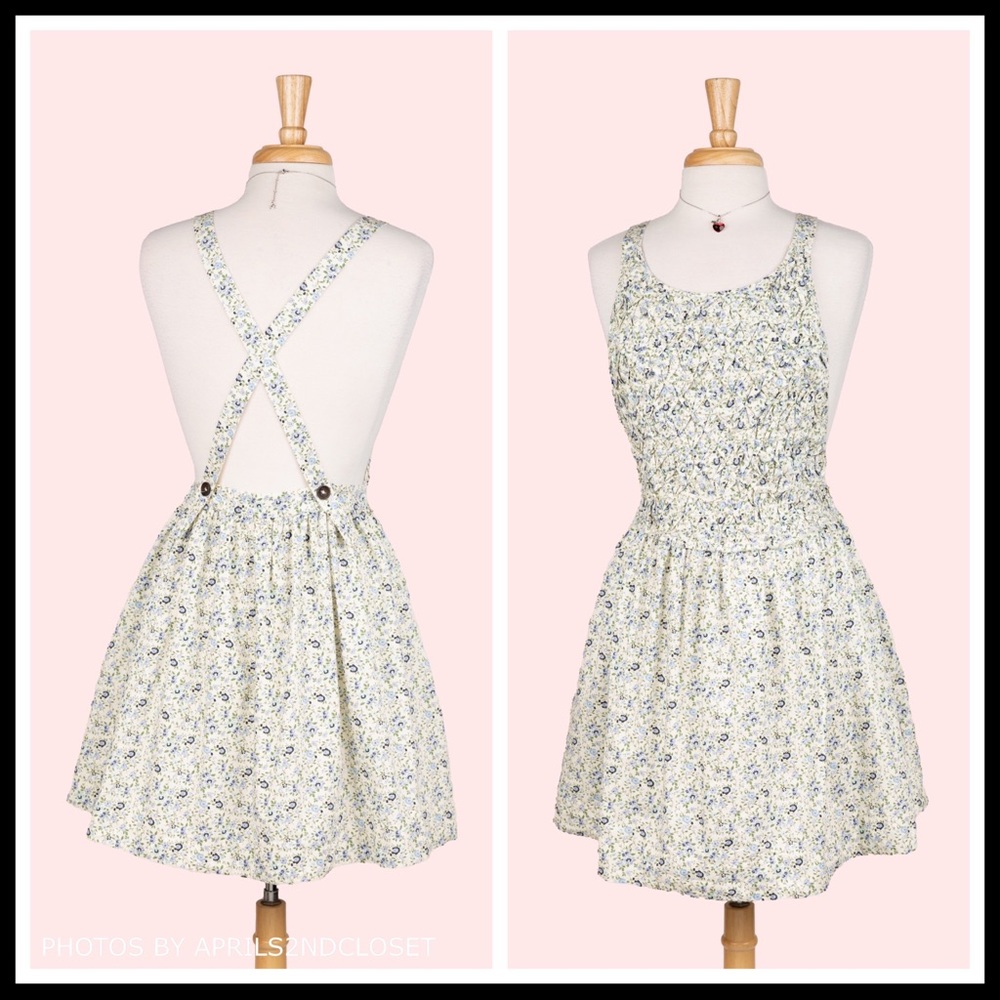 FREE PEOPLE BOHO FLOWY MINI DRESS BOHEMIAN PRINT POCKETS A3C - Picture 3 of 16